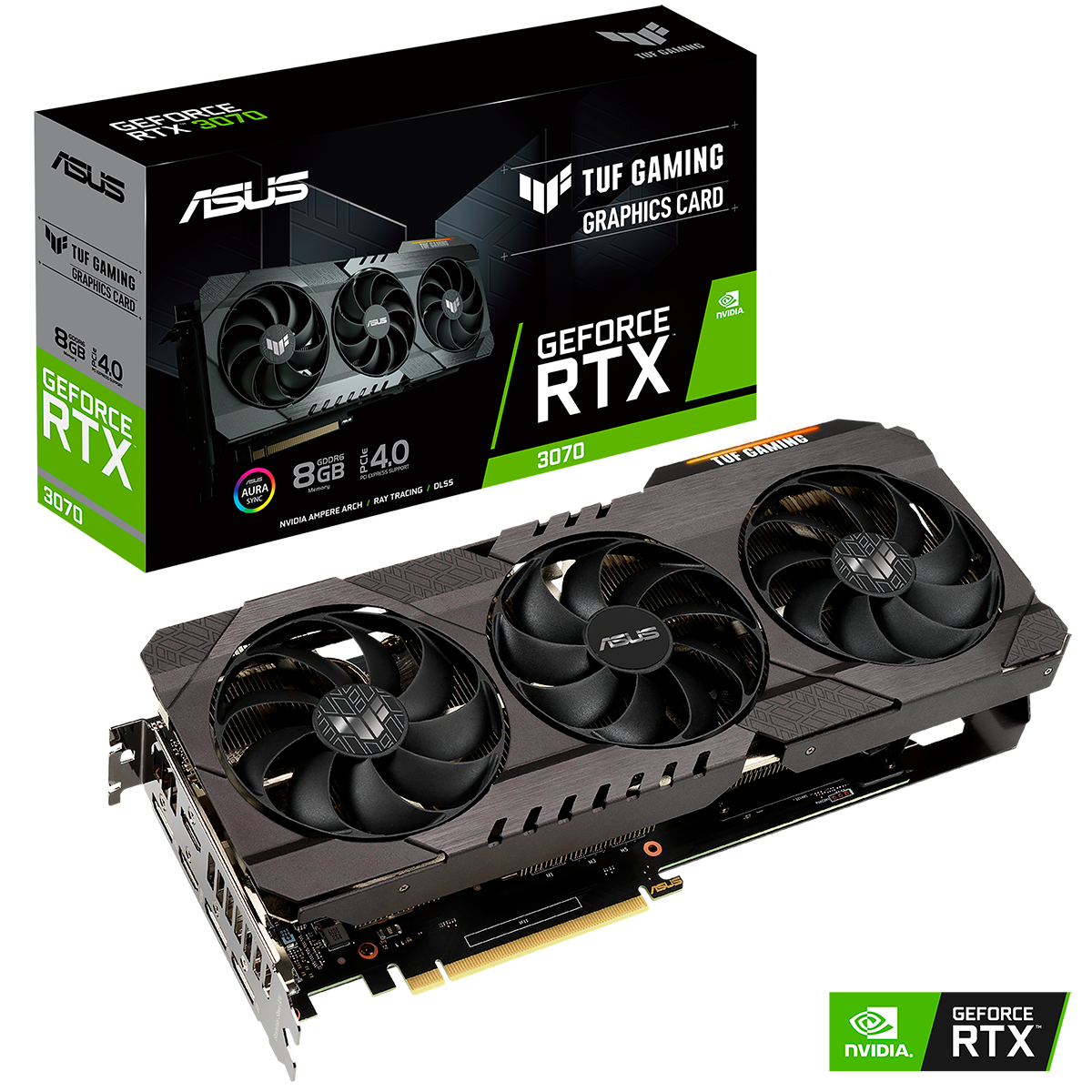 TARJETA DE VIDEO GEFORCE ASUS TUF RTX 3070 TI 8GB - TUF-RTX3070TI-O8G-V2-GAMING / Precio: $13,999.00