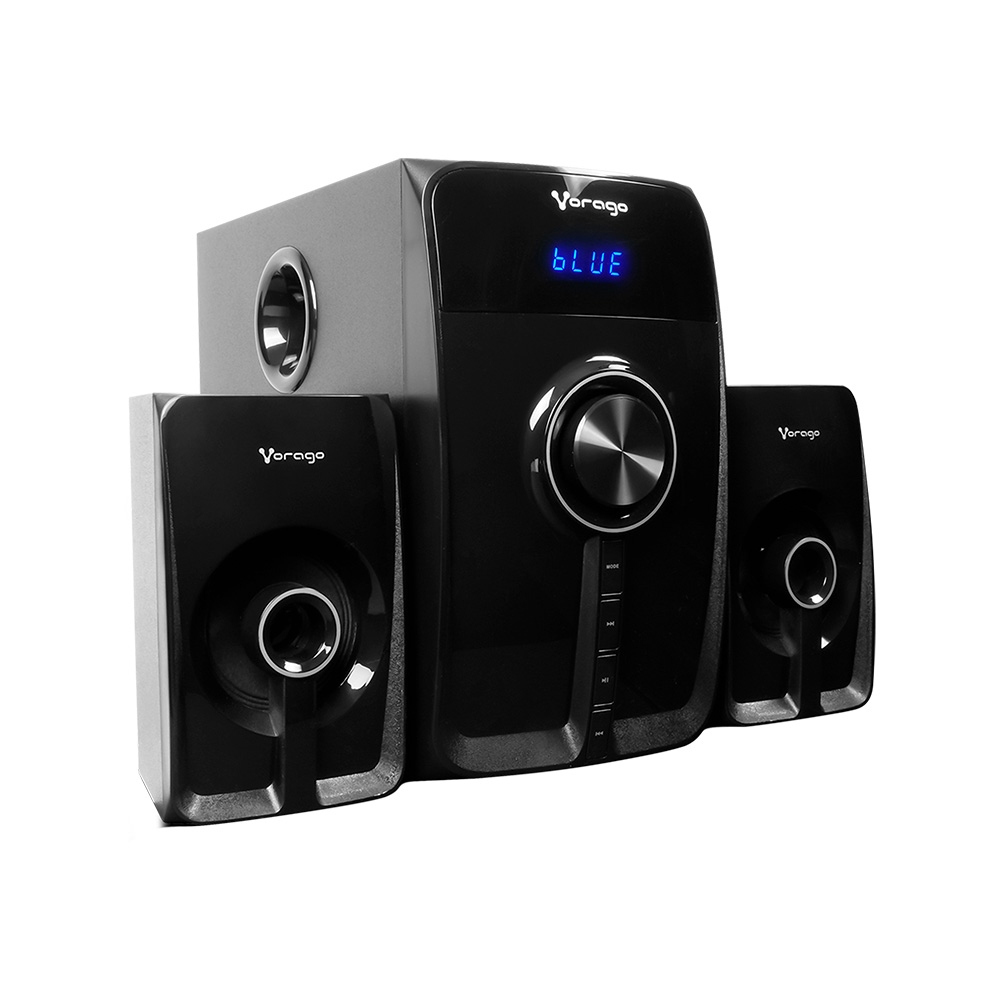 BOCINA CON SUBWOOFER BLUETOOTH VORAGO SPB-300 BT3.0 LECTOR MICRO SD-MMC-USB / Precio: $1,299.00