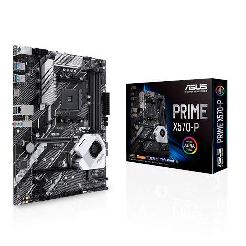 TARJETA MADRE ASUS PRIME X570-P ATX SOCKET AM4 AMD  DDR4 AURASYNG / Precio: $4,199.00