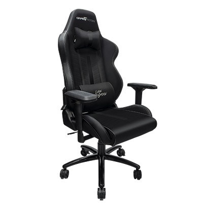 SILLA GAMER GAME FACTOR CGC601 PIEL GENUINA NEGRO XXL / Precio: $7,699.00