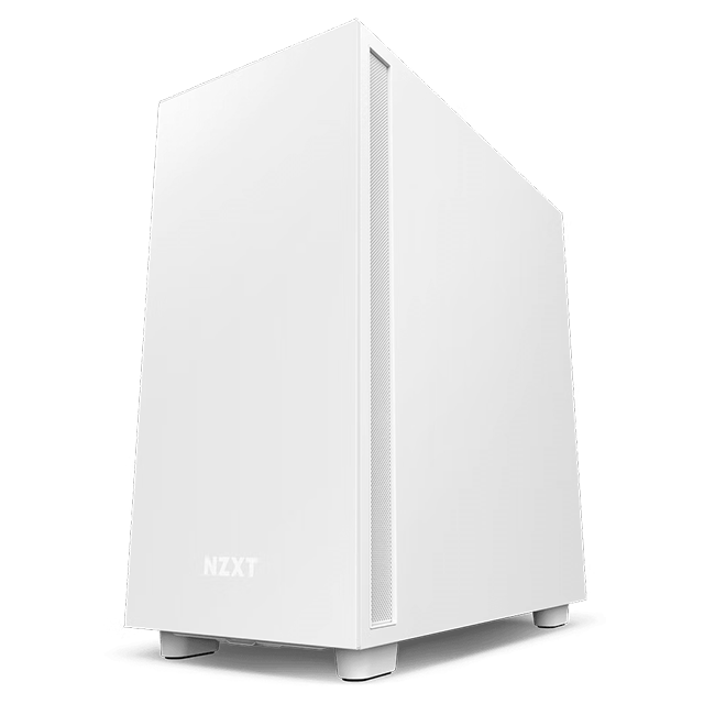 GABINETE NZXT H7 WHITE MATE 2 VENTILADORES CRISTAL TEMPLADO EATX  - CM-H71BW-01 / Precio: $3,299.00