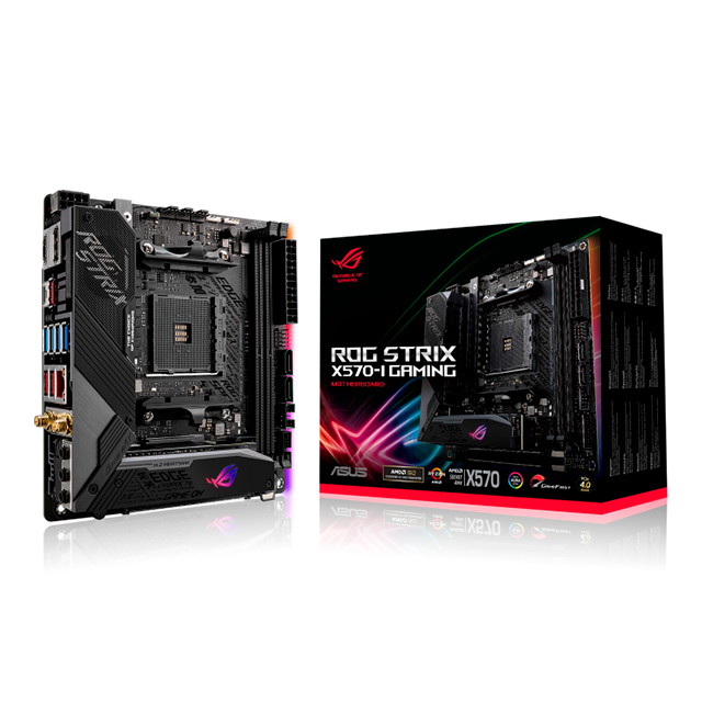 TARJETA MADRE ASUS ROG STRIX X570-I GAMING AM4 ITX / Precio: $7,099.00