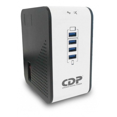 REGULADOR CDP MOD R2CU-AVR1008 1000VA 8 CONTACTOS, 4 USB DE RECA / Precio: $599.00