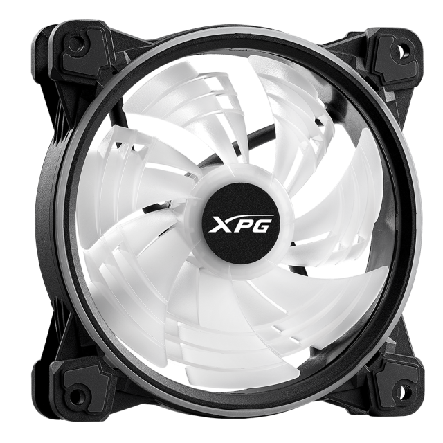 VENTILADOR XPG HURRICANE 140MM ARGB - HURRICANE140ARGBPWM-BKCWW / Precio: $399.00