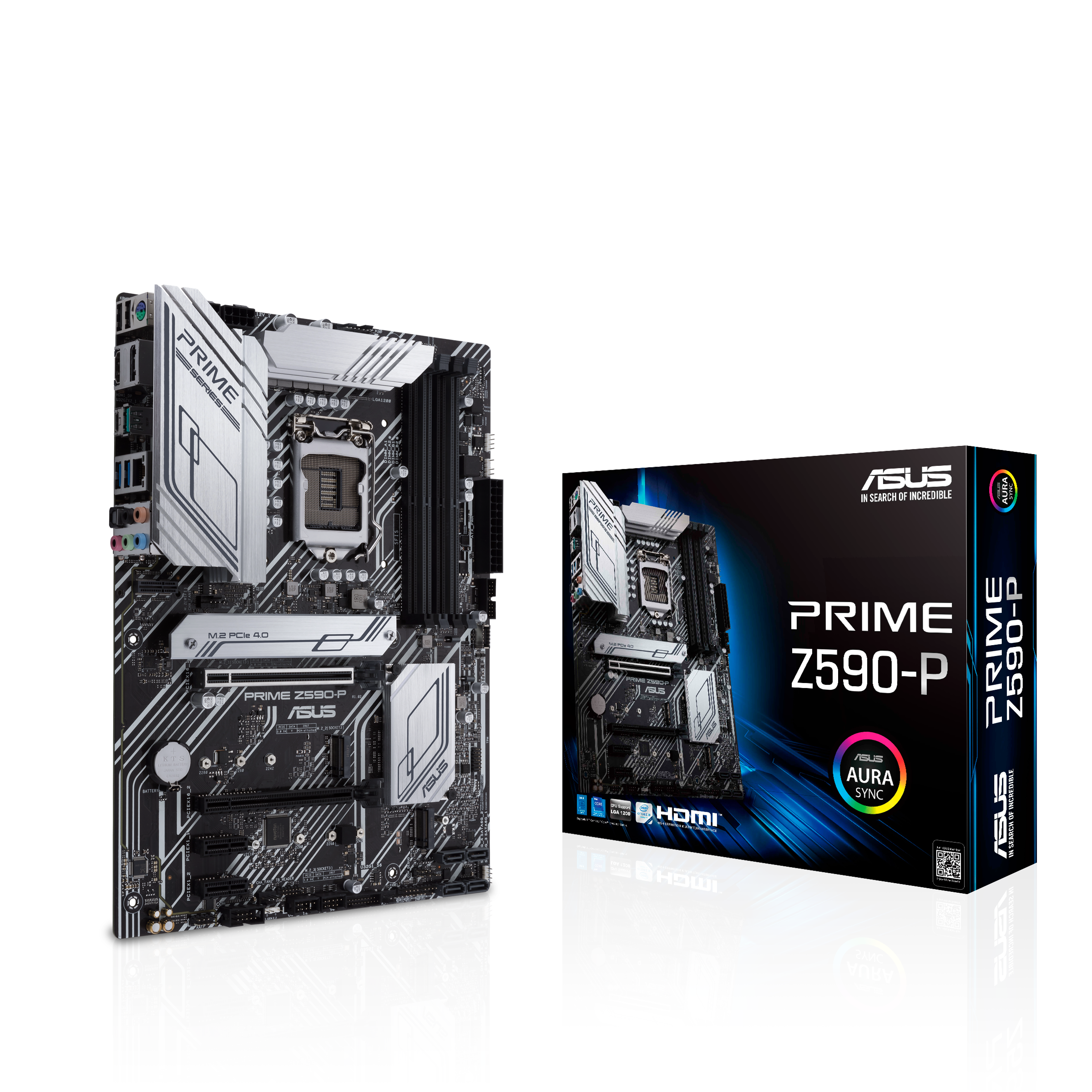 TARJETA MADRE  ASUS PRIME Z590-P ATX LGA 1200 INTEL 11TH GEN DDR4 - LIQUIDACION SIN GARANTIA / Precio: $2,999.00