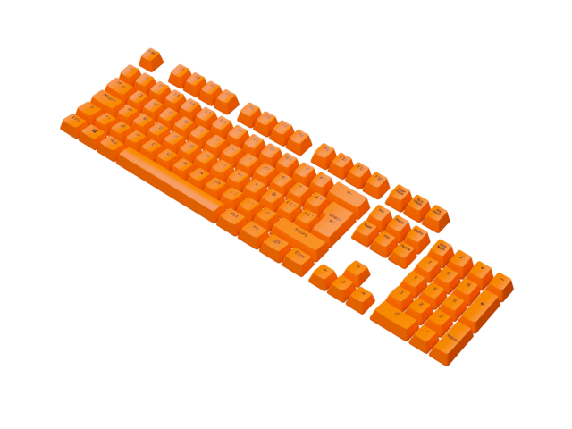 SET DE TECLAS VSG STARDUST NARANJA SATURNO 105 KEYCAPS LATAM - VG-KC207-ORG / Precio: $699.00