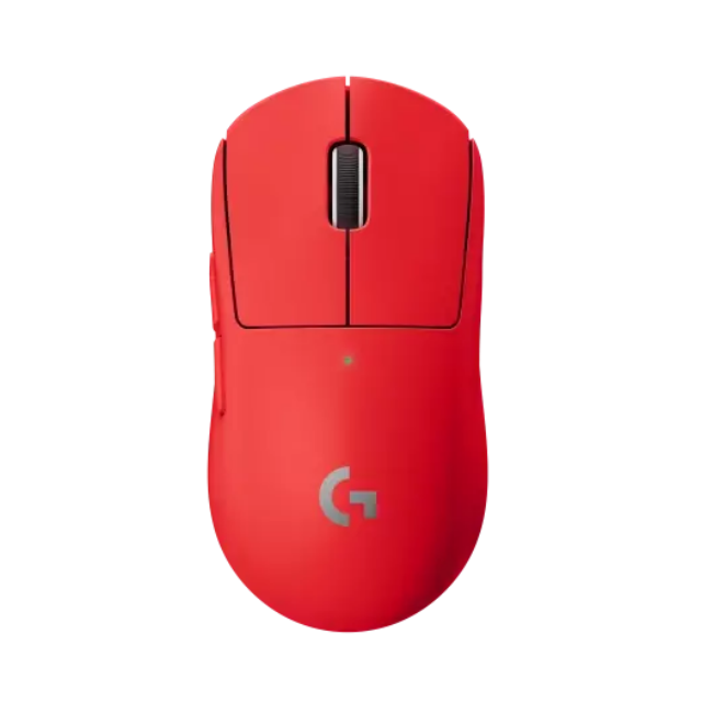 MOUSE LOGITECH PRO X SUPERLIGHT RED WIRELESS 5 BOTONES - 910-006783 / Precio: $2,899.00