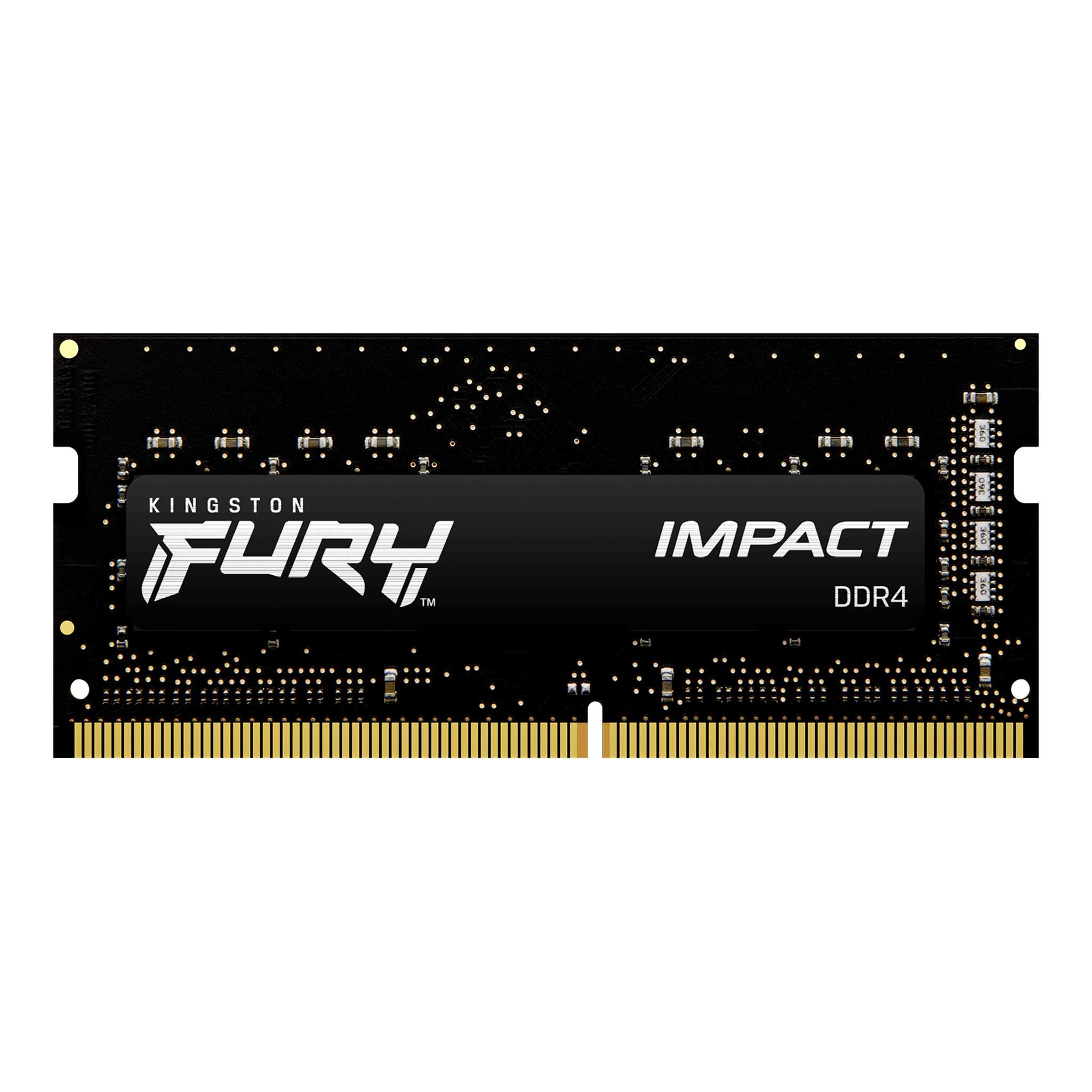 MEMORIA RAM DDR4 16GB 3200MHZ KINGSTON FURY IMPACT SODIMM - KF432S20IB/16 / Precio: $999.00