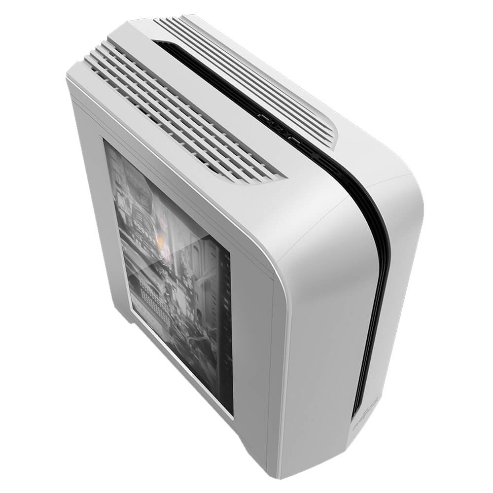 GABINETE GAME FACTOR CSG500 BLANCO MATX CON 1 VENTILADOR / Precio: $849.00