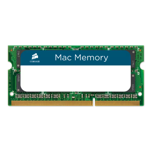 MEMORIA RAM DDR3L 8GB 1600MHZ CORSAIR SODIMM MACMEMORY - CMSA8GX3M1A1600C11 / Precio: $699.00