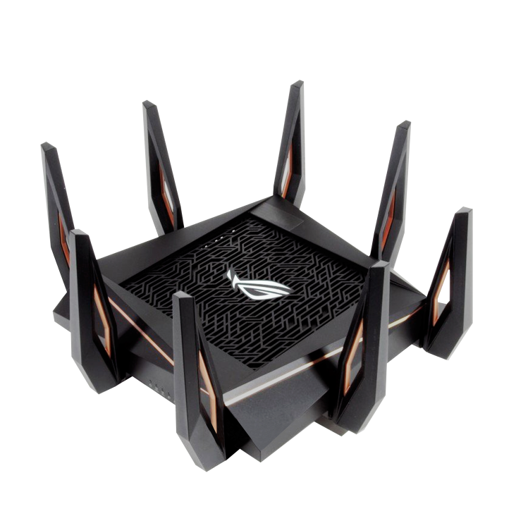 ROUTER GAMER ASUS RAPTURE GT-AX11000 TRI-BAND 8 ANTENAS WIFI 6 (802.11AX) GIGABIT / Precio: $8,999.00