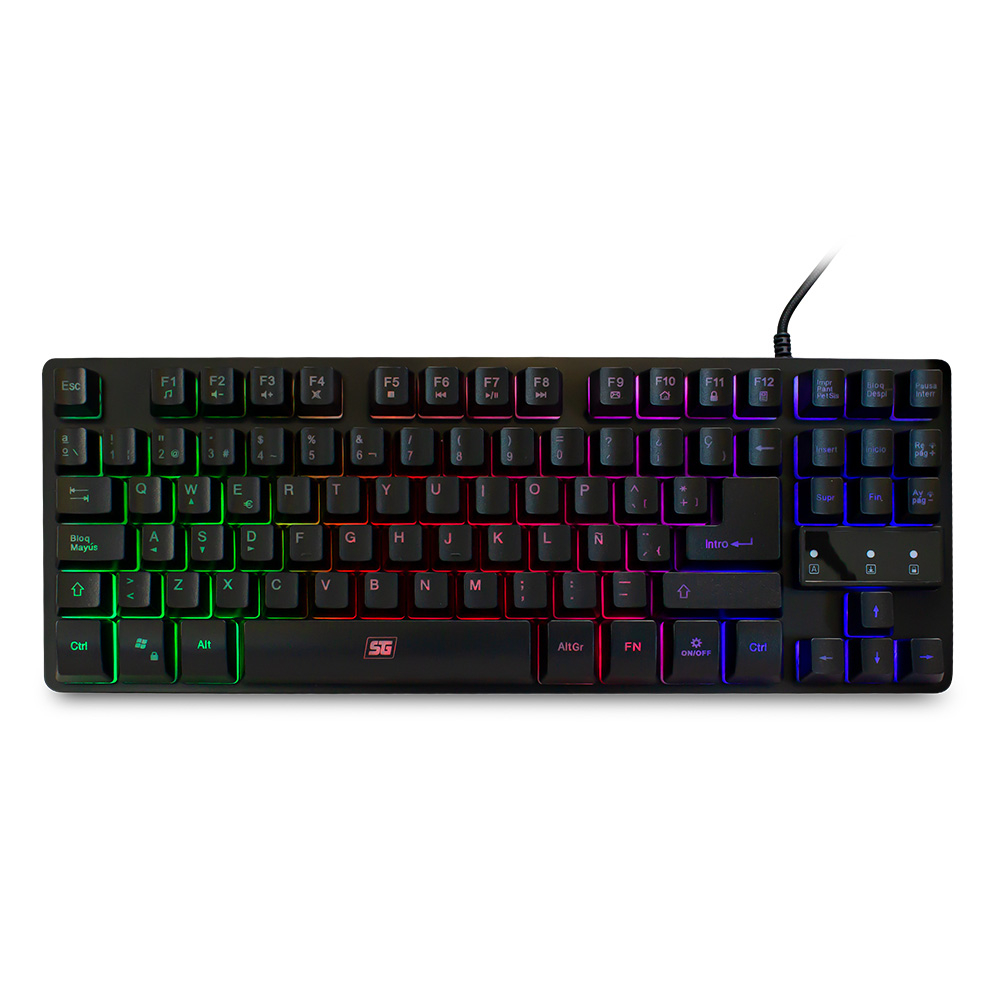 TECLADO GAMER MEMBRANA VORAGO START THE GAME ESPANOL KB-503 / Precio: $299.00