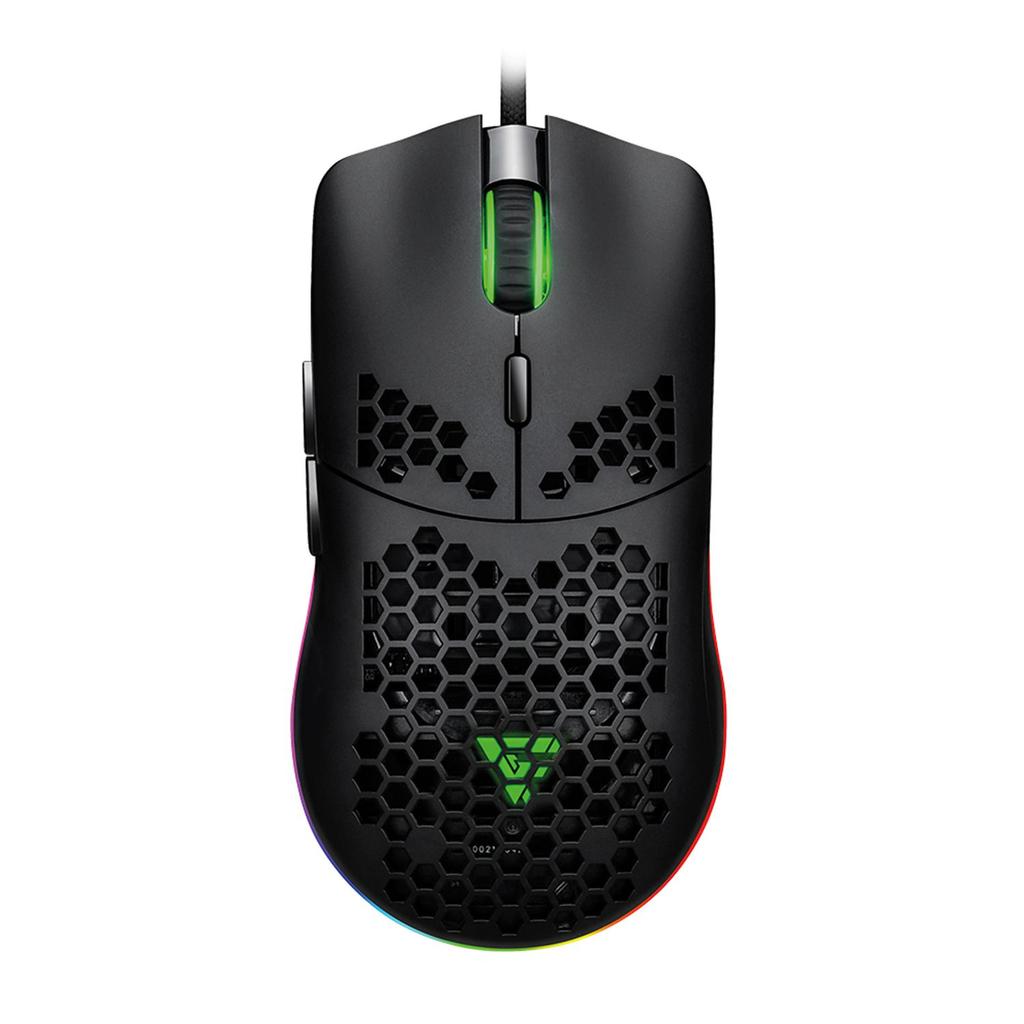 MOUSE GAME FACTOR MOG501 NEGRO SENSOR OPTICO PMW3327 12,400 DPI MOG-501 / Precio: $399.00