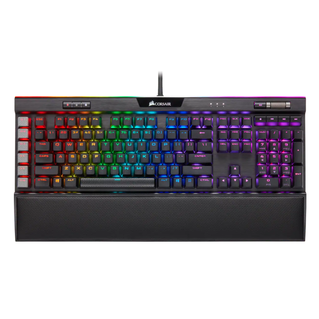 TECLADO GAMER CORSAIR K95 PLATINUM XT RGB MX SPEED ENG - CH-9127414-NA / Precio: $3,699.00