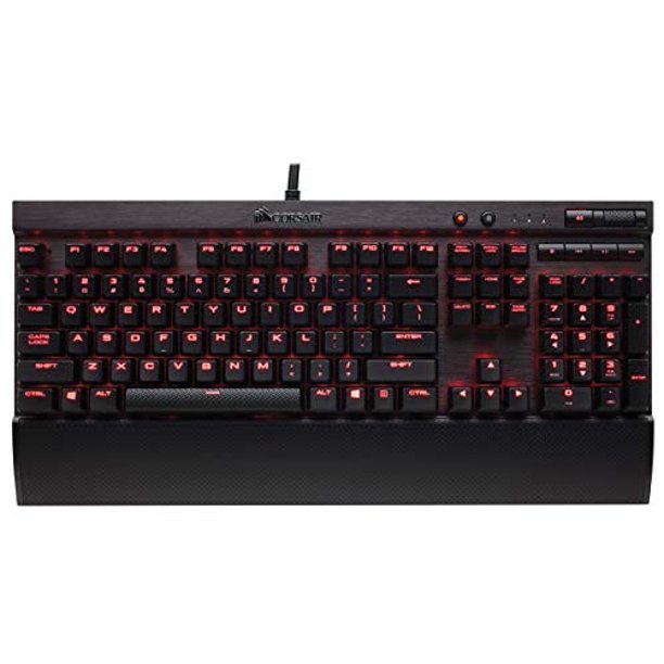 TECLADO MECANICO CORSAIR K70 RAPIDFIRE LED ROJO INGLES CHERRY MX SPEED - CH-9101024-NA / Precio: $2,250.00