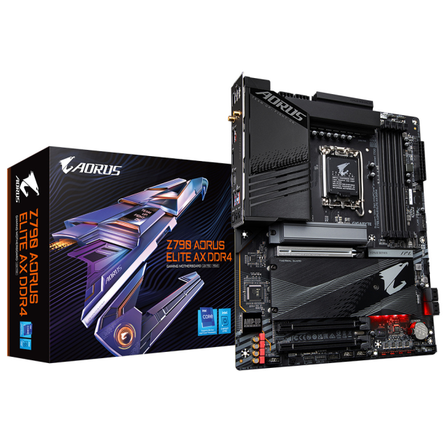 TARJETA MADRE GIGABYTE Z790 AORUS ELITE AX DDR4 - WIFI HDMI INTEL LGA 1700 - Z790 AORUS ELITE AX DDR4 / Precio: $6,999.00