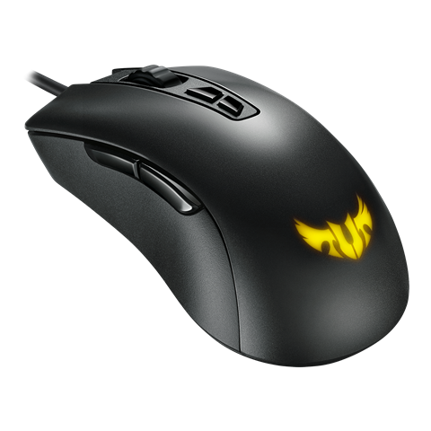 MOUSE GAMER ASUS TUF ALAMBRICO ERGONOMICO OPTICO GRIS 7000PPP 1000HZ USB AURA SYNC RGB P305 TUF GAMING M3 / Precio: $399.00