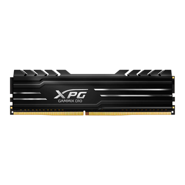 MEMORIA RAM DDR4 16GB 3200MHZ ADATA XPG GAMMIX D10 1X16GB BLACK - AX4U320016G16A-SB10 / Precio: $1,299.00