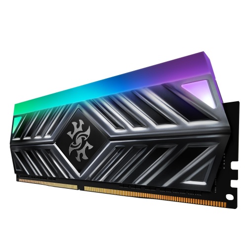 MEMORIA RAM DDR4 16GB 3200MHZ XPG D41 RGB TITANIO 1X16GB - AX4U320016G16A-ST41 / Precio: $1,099.00