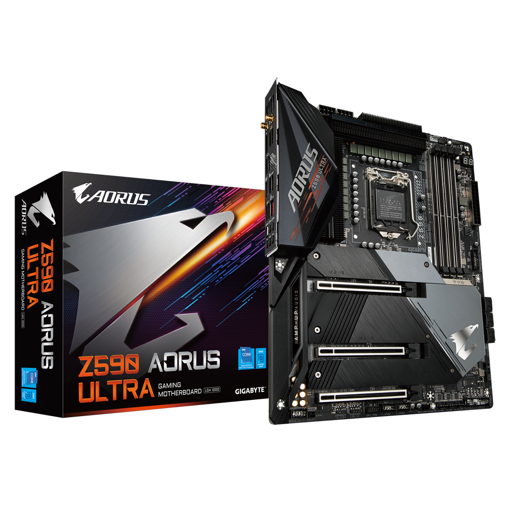 TARJETA MADRE Z590 AORUS ULTRA DDR4 LGA1200 / Precio: $7,699.00