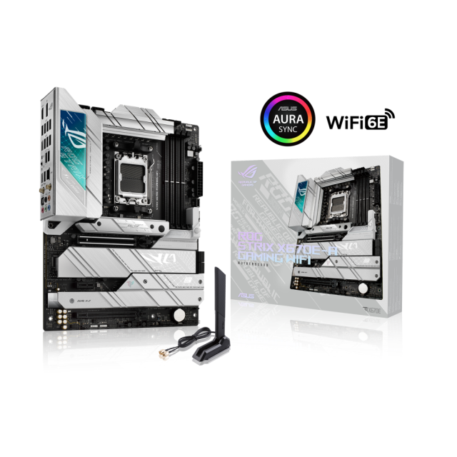 TARJETA MADRE ASUS ROG STRIX X670E-A GAMING WIFI AMD AM5 ATX DDR5 - 90MB1BM0-M0AAY0 / Precio: $9,499.00