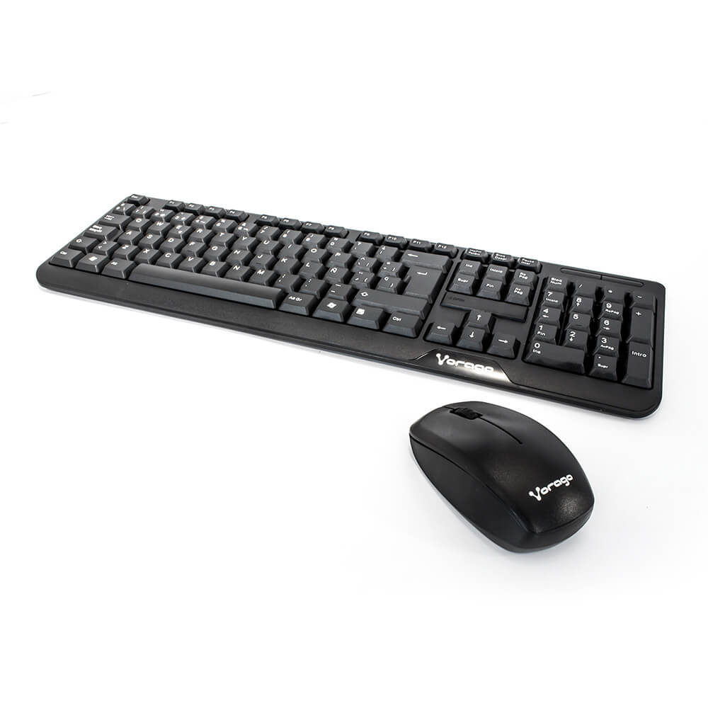 KIT DE TECLADO Y MOUSE VORAGO INALAMBRICO KM-302 / Precio: $349.00