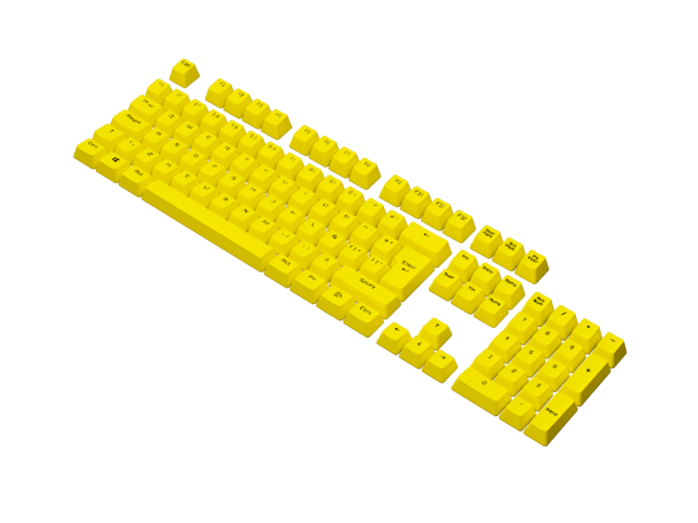 SET DE TECLAS VSG STARDUST AMARILLO 105 KEYCAPS LATAM - VG-KC207-YLW / Precio: $699.00