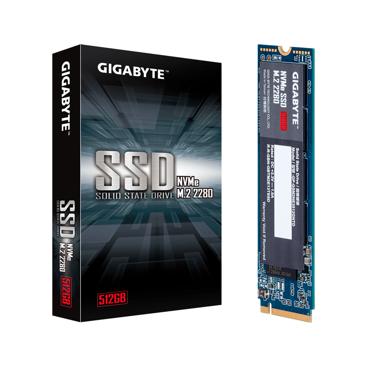 SSD INTERNO GIGABYTE 512GB M.2 2280 NAND FLASH NVME 1.3 PCIE3.0 X4 GP GSM2NE3512GNTD / Precio: $1,299.00