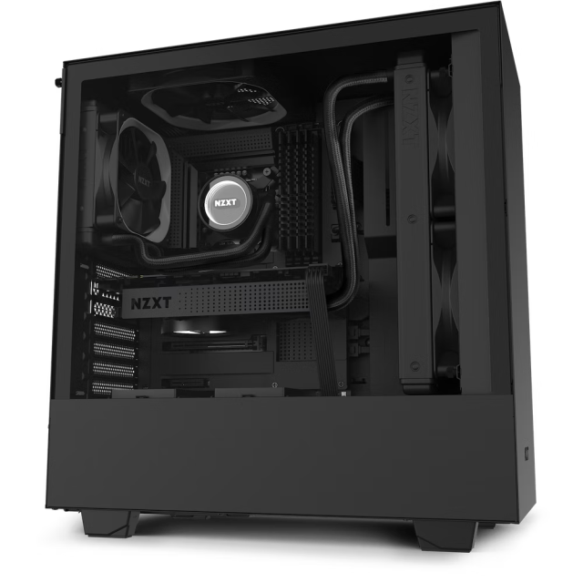 GABINETE GAMER NZXT H510 BLACK ATX CRISTAL TEMPLADO - CA-H510B-B1 / Precio: $2,199.00