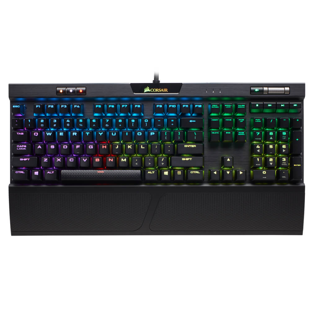 TECLADO MECANICO CORSAIR K70 RGB ICUE MK.2 RAPIDFIRE ESPAñOL CHERRY MX SPEED - CH-9109014-SP / Precio: $3,099.00